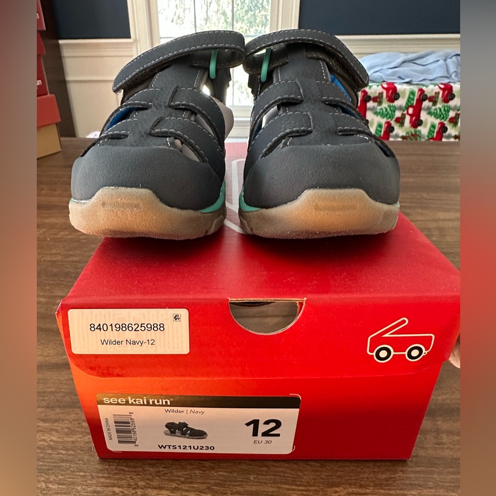 NWT See Kai Run Wilder Sandals, size 12